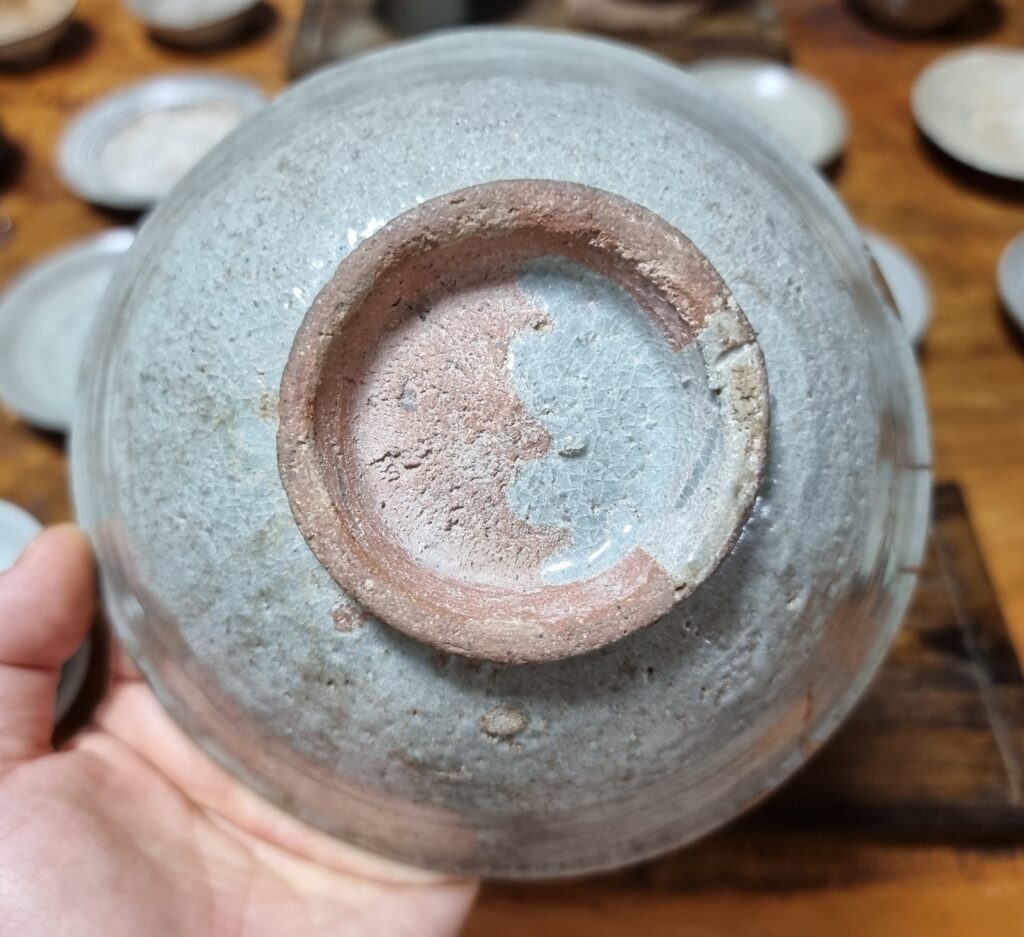 조선초기 전라도 지역 귀얄다완