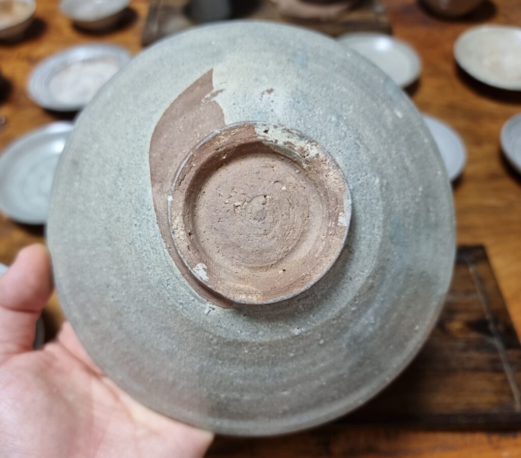 조선초기 전라도 지역 귀얄다완 18.5cm