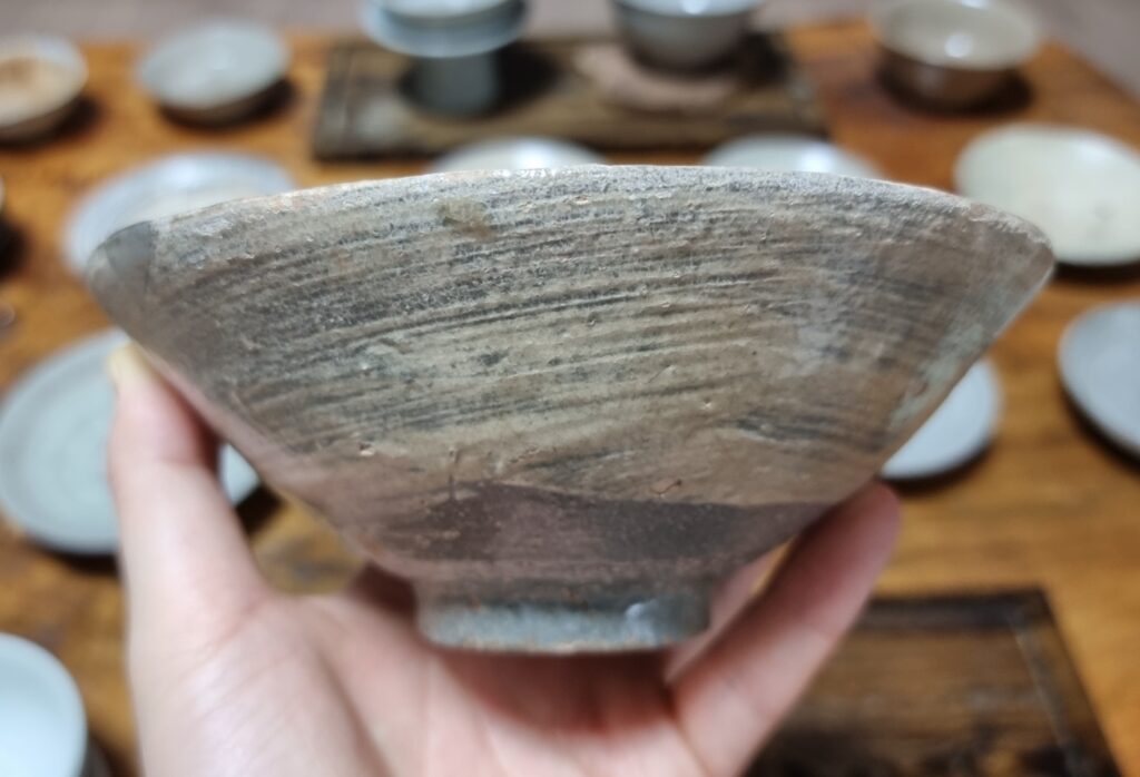 조선초기 경남 웅천 귀얄 16.5cm