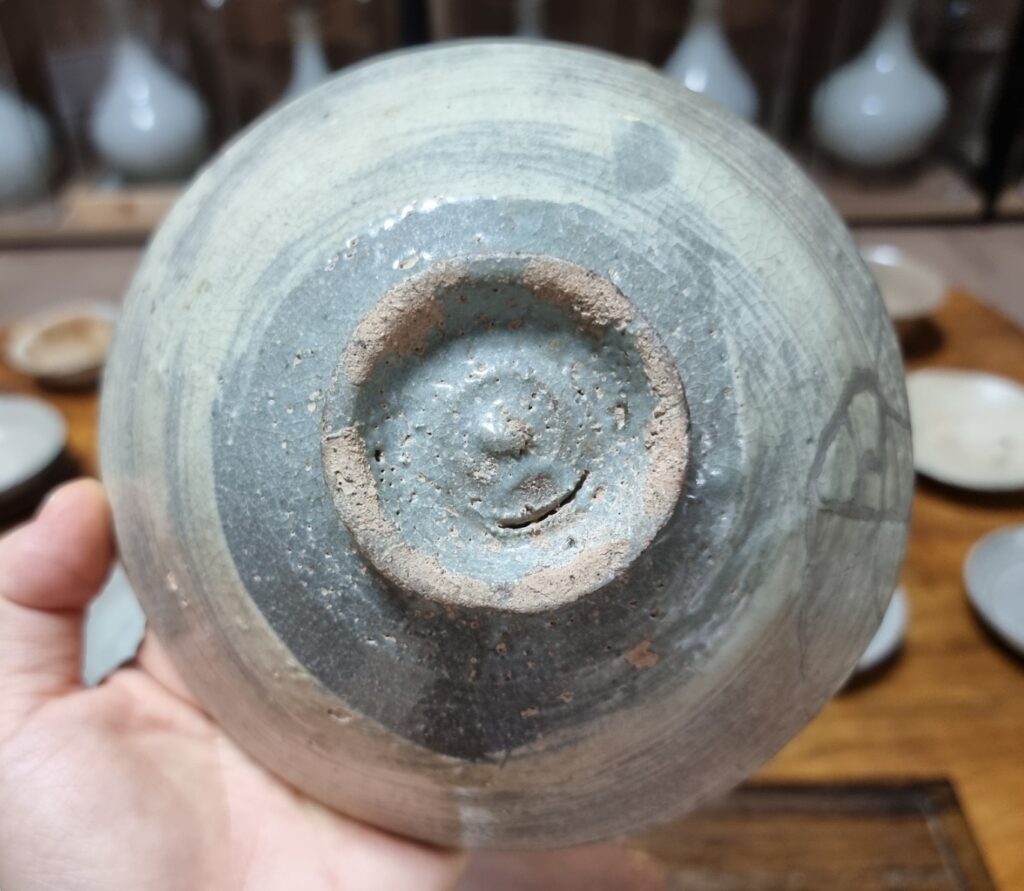 조선초기 경남 웅천 귀얄 16.5cm