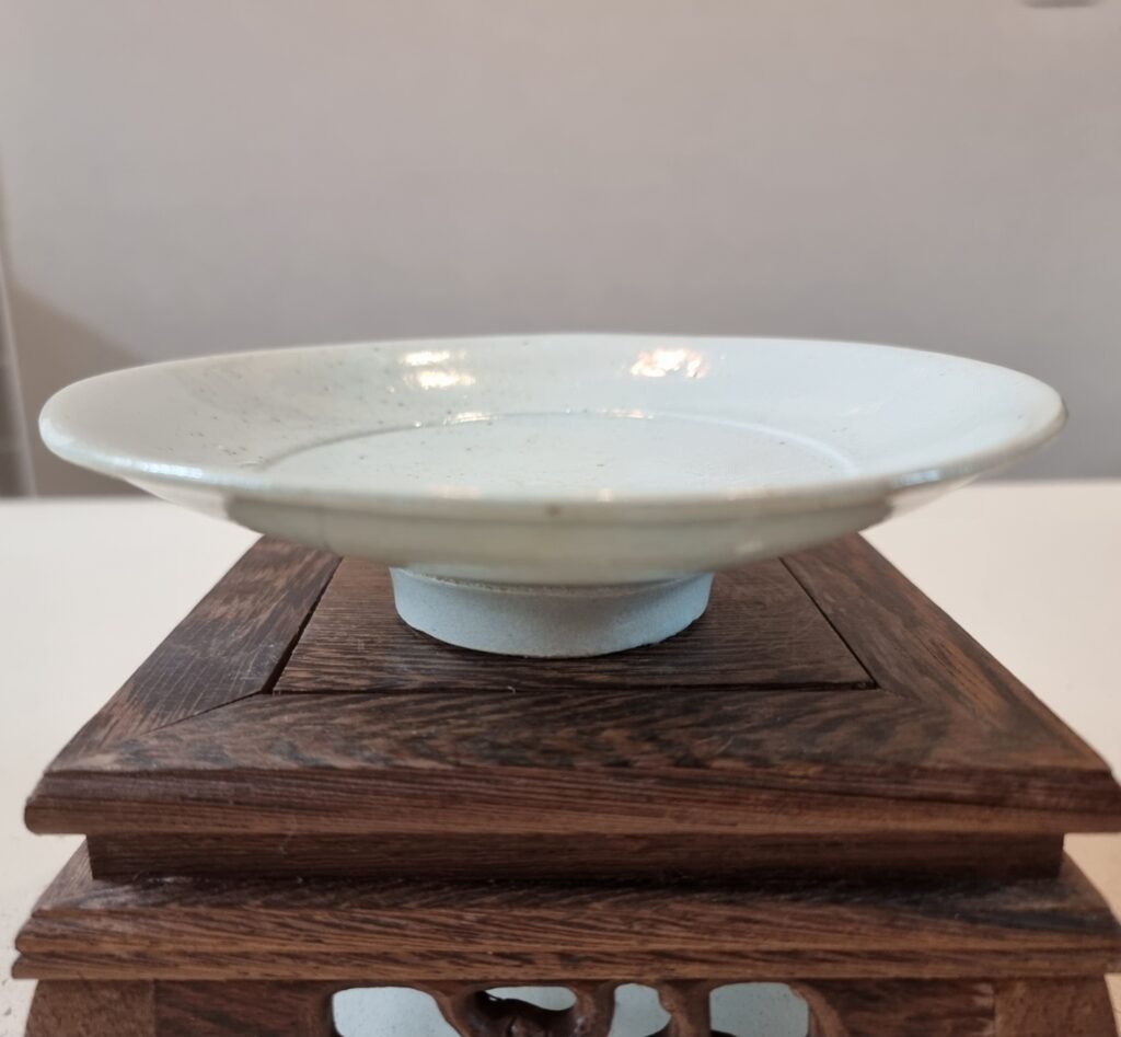 조선초기 관요백자접시