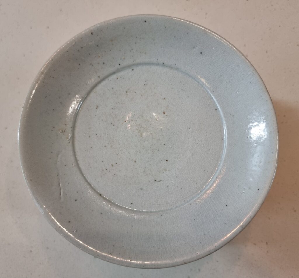 조선초기 관요백자접시