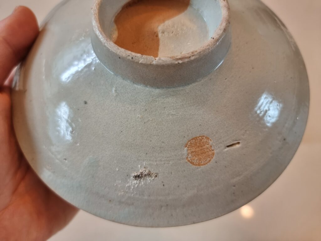 조선초기 관요백자접시