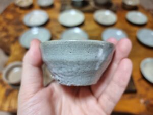 조선중기 백자 잔