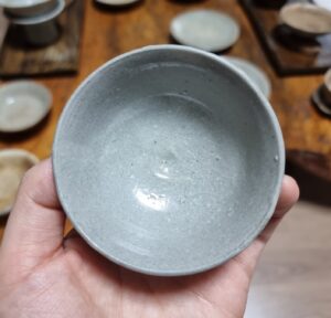 조선중기 백자 잔