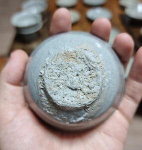 조선중기 백자 잔