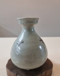 조선중기 백자철화간병