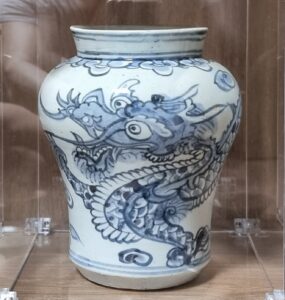 19세기 관요사기 청화백자