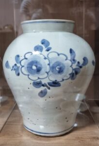 19세기 관요사기 청화백자