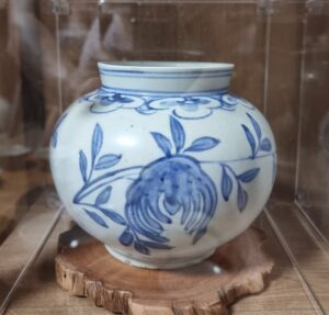 19세기 관요사기 청화백자