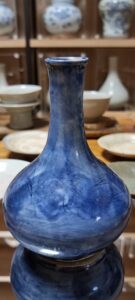 이도갤러리 19세기 관요사기 청채주병