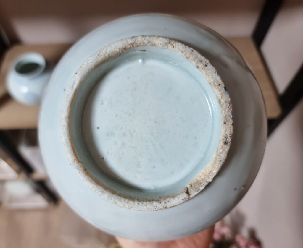 이도갤러리 관요사기 청화백자 칠보문 호