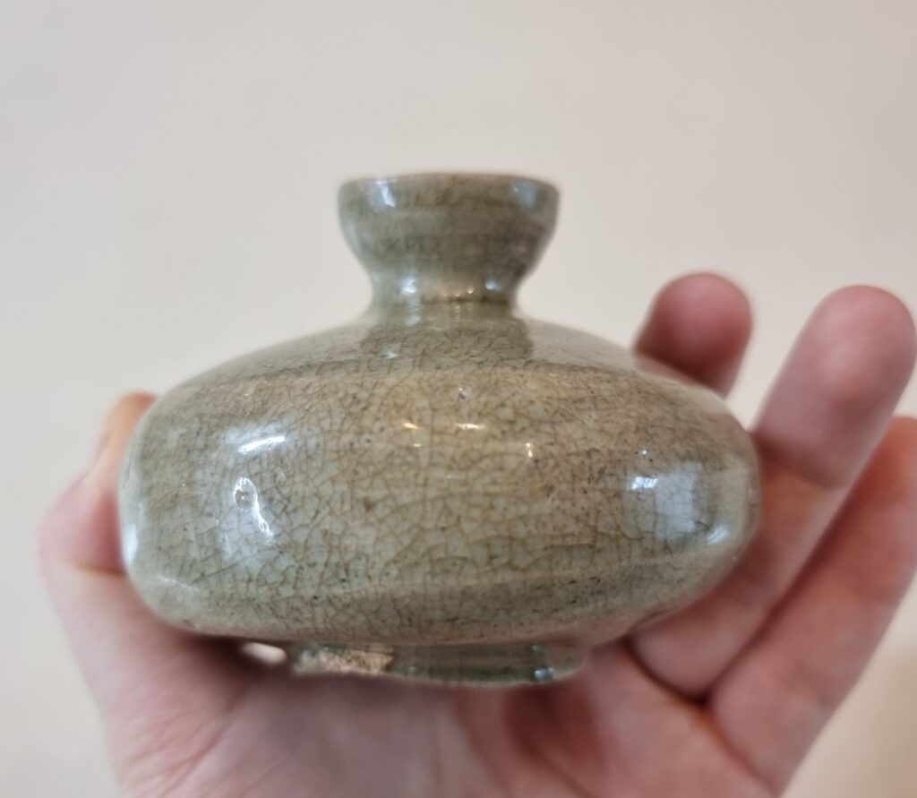 고려청자 황청자 찌글이 유병