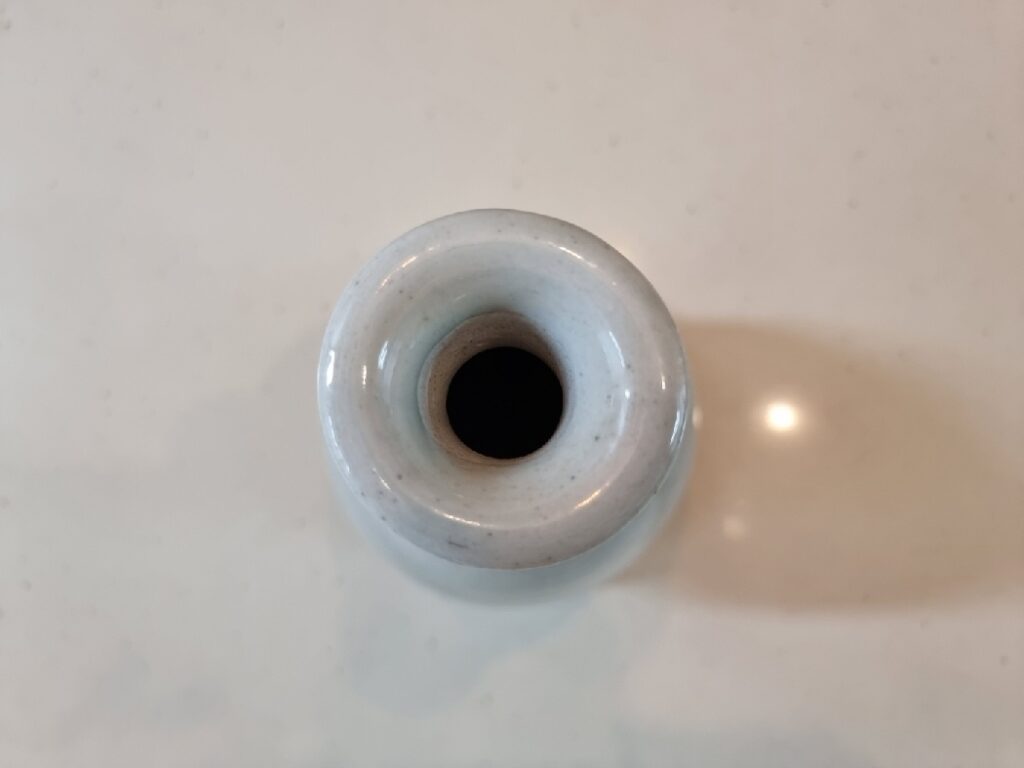 조선초기 관요 순백자 주병