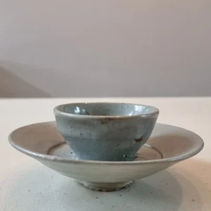 조선중기 백자 잔