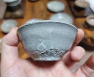 조선중기 백자 잔